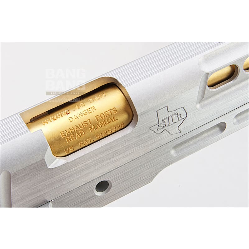 Gunsmith Bros CNC Aluminum STI DVC Limited Standard Kit Set for Tokyo Marui Hi Capa 5.1 GBB - Silver - Bang Bang Airsoft