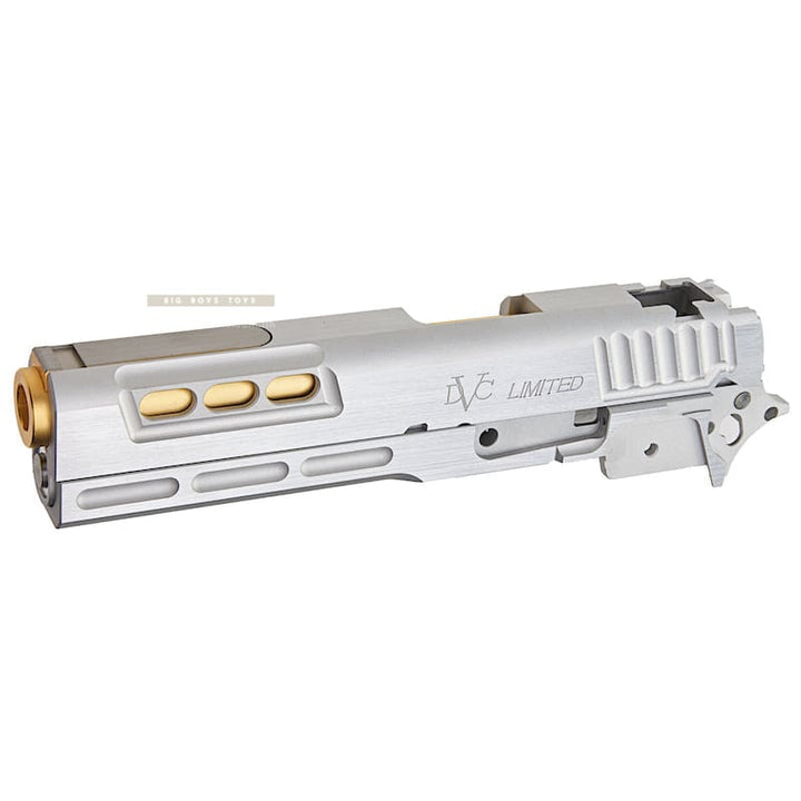 Gunsmith Bros CNC Aluminum STI DVC Limited Standard Kit Set for Tokyo Marui Hi Capa 5.1 GBB - Silver - Bang Bang Airsoft