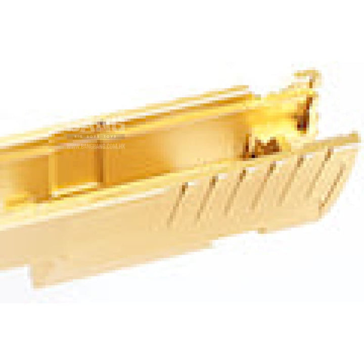 Gunsmith Bros CNC Aluminum Ultra Cut 4.3 Single Slide w/Sight(Tokyo Marui Hi - Capa 4.3 GBB Pistol)Gold - Bang Bang Airsoft
