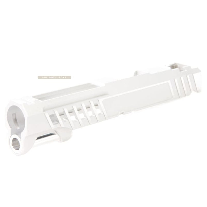 Gunsmith Bros Design Super Light Single Slide for Tokyo Marui Hi - Capa GBB Series - Silver - Bang Bang Airsoft