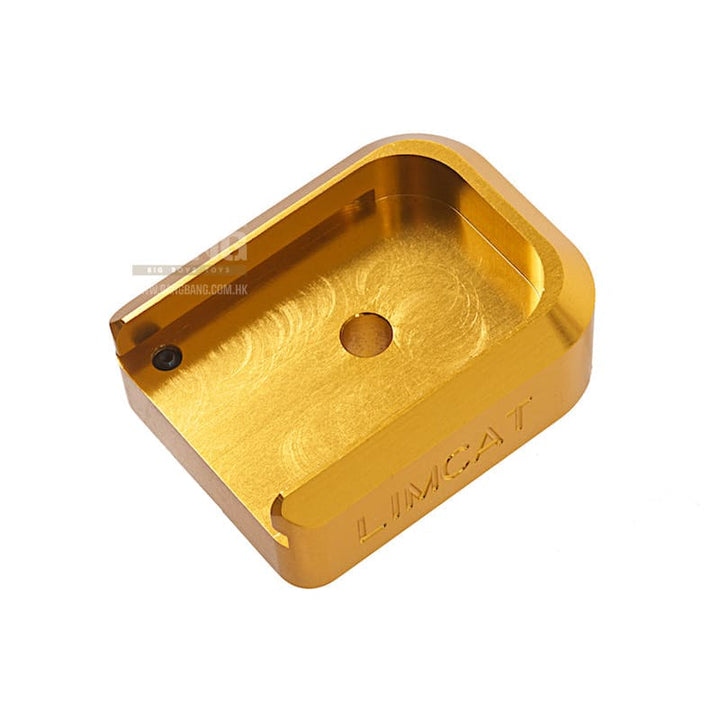 Gunsmith Bros Magazine Base Pad Limcat Style - Gold - Bang Bang Airsoft
