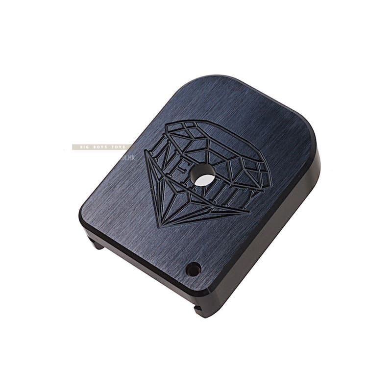Gunsmith Bros Magazine Base Pad SV Diamond Style - Black - Bang Bang Airsoft