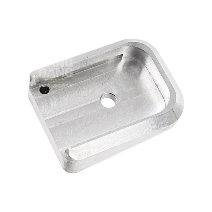Gunsmith Bros Magazine Base Pad SV Style - Silver - Bang Bang Airsoft