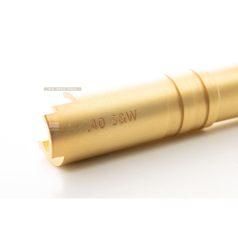 Gunsmith Bros Outer Barrel Gold .40 ACP for Tokyo Marui Hi Capa - Bang Bang Airsoft