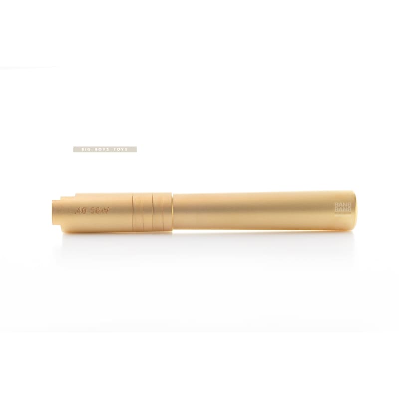 Gunsmith Bros Outer Barrel Gold .40 ACP for Tokyo Marui Hi Capa - Bang Bang Airsoft