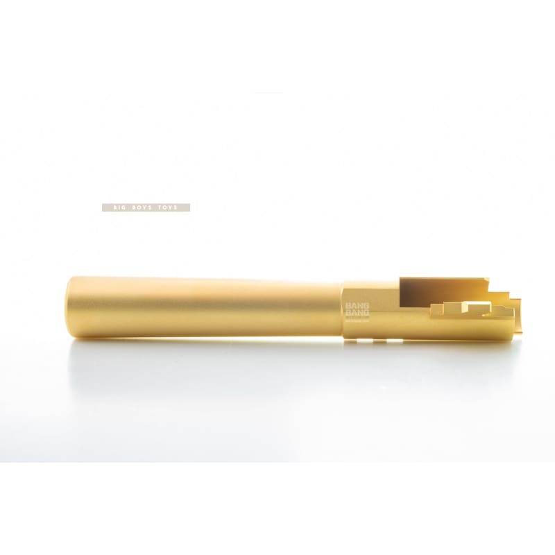 Gunsmith Bros Outer Barrel Gold .40 ACP for Tokyo Marui Hi Capa - Bang Bang Airsoft