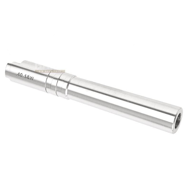Gunsmith Bros Outer Barrel Silver .40 ACP for Tokyo Marui Hi Capa 5.1 - Bang Bang Airsoft