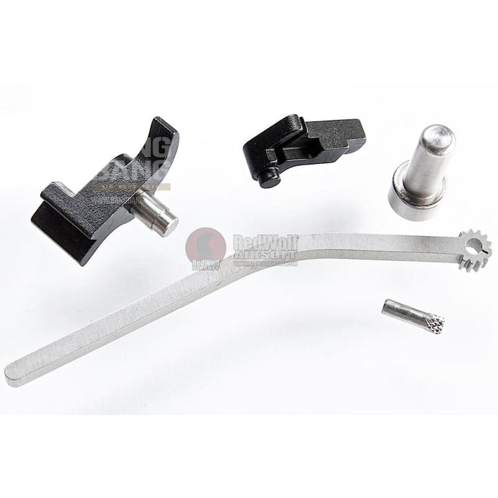 Gunsmith Bros S Style Commander Style Hammer for Tokyo Marui Hi - Capa 5.1/ 4.3/ 1911 GBB - Silver - Bang Bang Airsoft