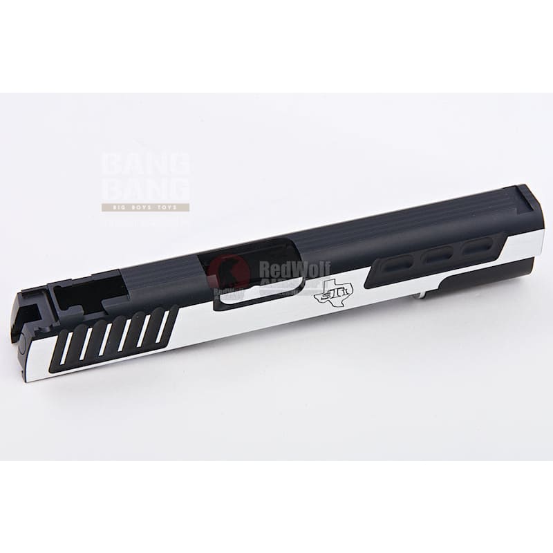 Gunsmith Bros STI DVC Classic Single Slide for Tokyo Marui Hi - Capa GBB Series - 2 Tone - Bang Bang Airsoft