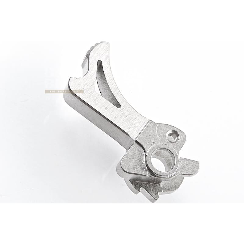 Gunsmith Bros STI Supr Style Hammer for Tokyo Marui Hi - Capa 5.1/ 4.3/ 1911 GBB - Silver - Bang Bang Airsoft
