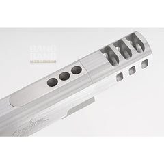 Gunsmith bros sv diamond pattern open slide set - silver