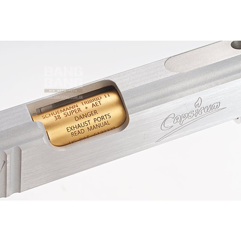 Gunsmith Bros SV Diamond Pattern Open Slide Set - Silver - Bang Bang Airsoft