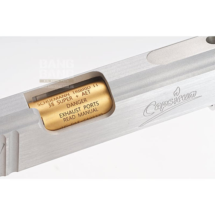 Gunsmith Bros SV Diamond Pattern Open Slide Set - Silver - Bang Bang Airsoft