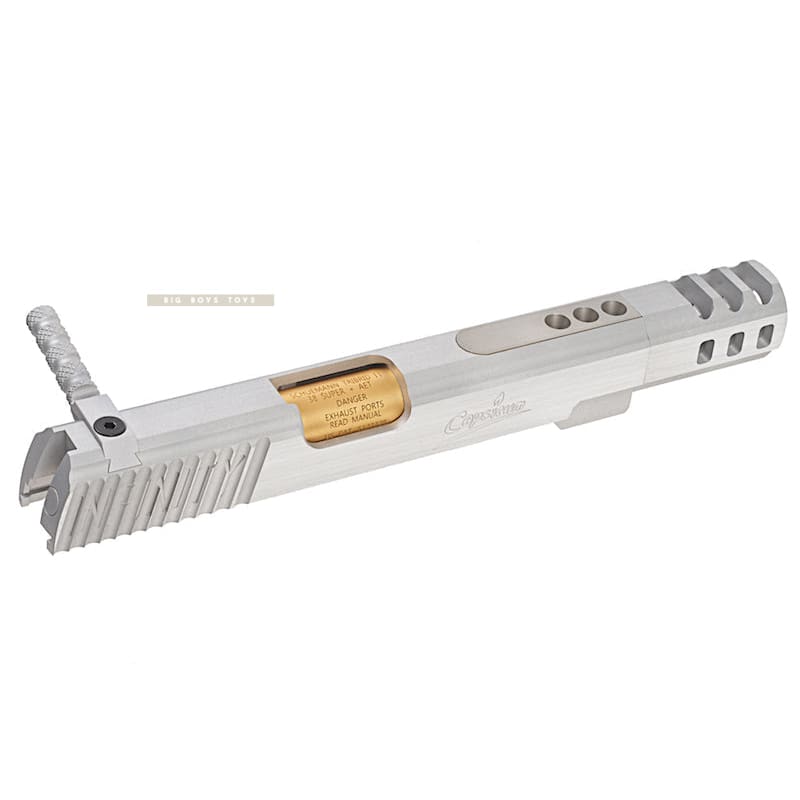 Gunsmith Bros SV Diamond Pattern Open Slide Set - Silver - Bang Bang Airsoft