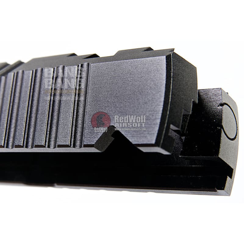 Gunsmith Bros SV Standard Single Slide 1909 Style for Tokyo Marui Hi - Capa GBB Series - Black - Bang Bang Airsoft