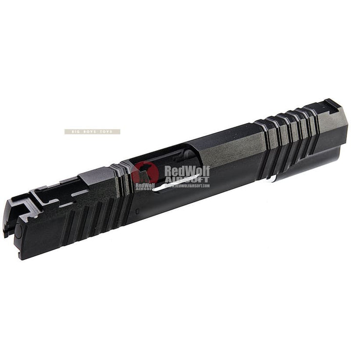 Gunsmith Bros SV Standard Single Slide 1909 Style for Tokyo Marui Hi - Capa GBB Series - Black - Bang Bang Airsoft
