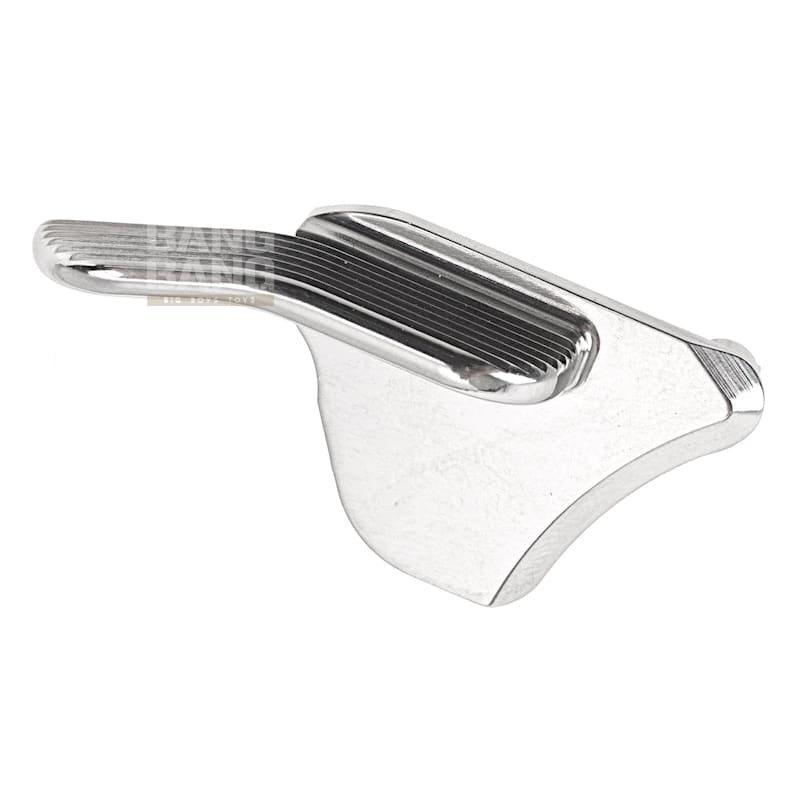 Gunsmith Bros SV Style Steel Thumb Safety - Silver - Bang Bang Airsoft