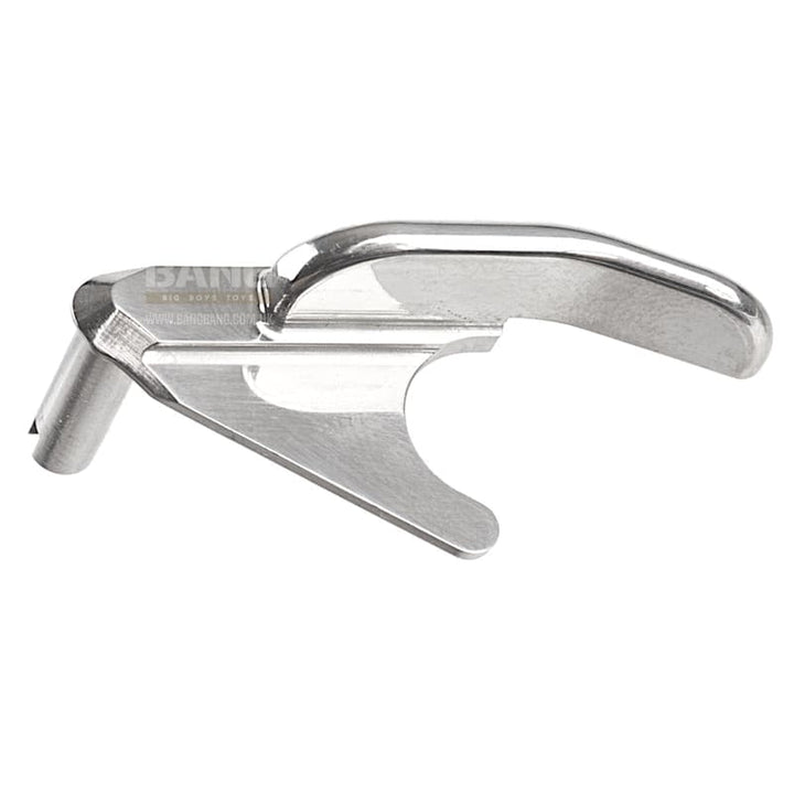 Gunsmith Bros SV Style Steel Thumb Safety - Silver - Bang Bang Airsoft