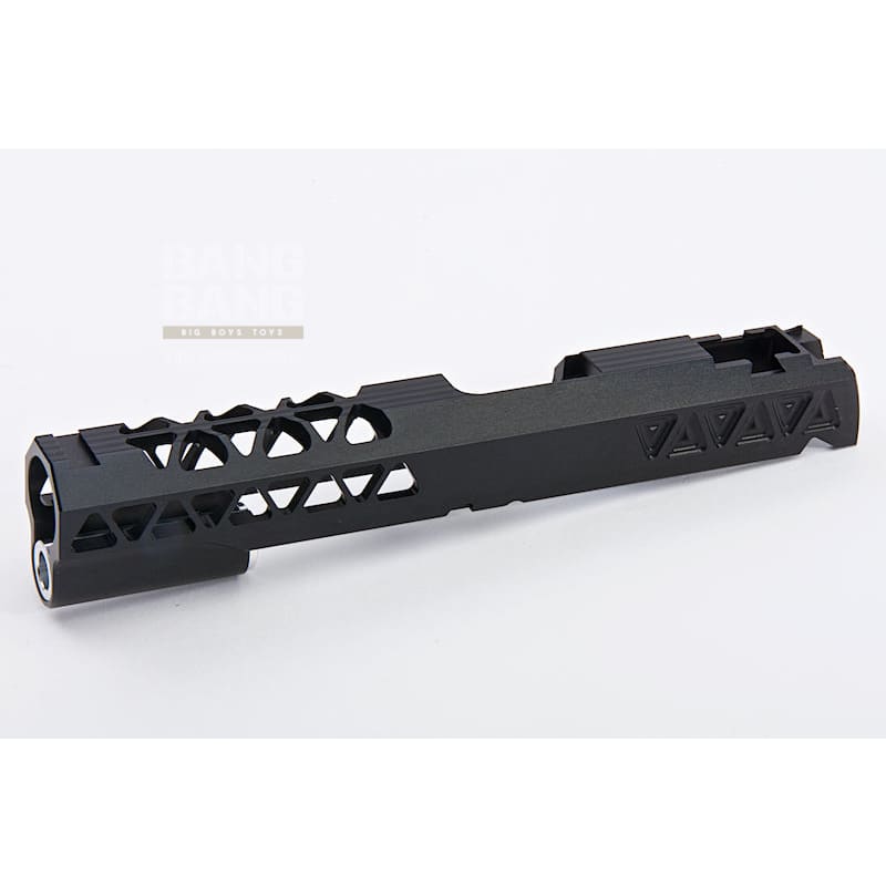Gunsmith Bros Triangle Single Slide for Tokyo Marui Hi - Capa GBB Series - Black - Bang Bang Airsoft