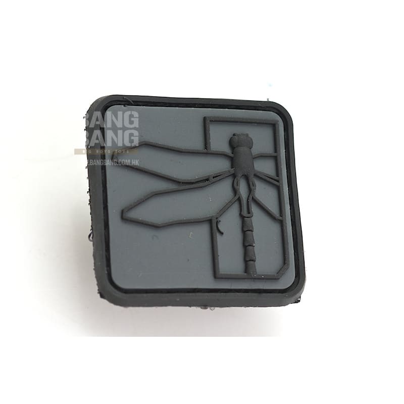 Haley Strategic Dragonfly 1 inch Disruptive Grey PVC Patch - Bang Bang Airsoft