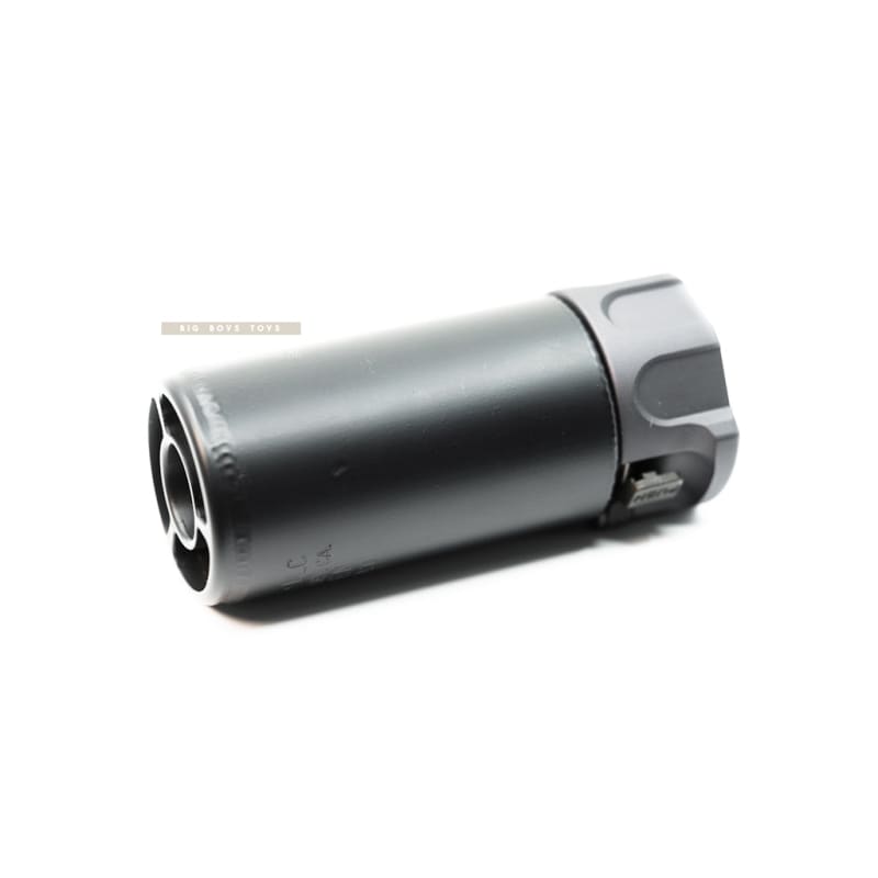 HAO's Warden Cerakoted Airsoft Blast Diffuser (only can use HAO/SF Flash Hider) - Black - Bang Bang Airsoft