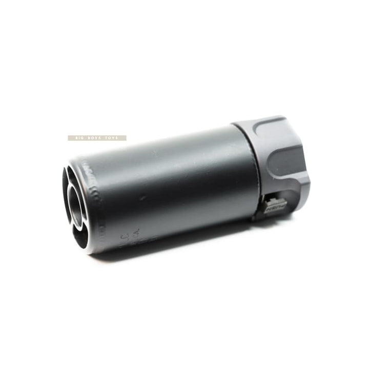 HAO's Warden Cerakoted Airsoft Blast Diffuser (only can use HAO/SF Flash Hider) - Black - Bang Bang Airsoft