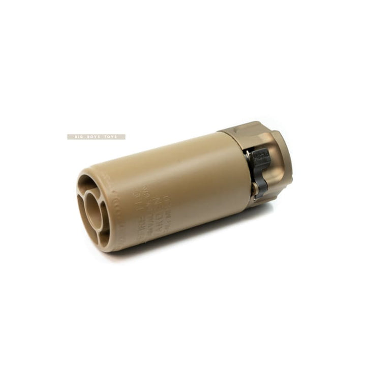 HAO's Warden Cerakoted Airsoft Blast Diffuser (only can use HAO/SF Flash Hider) - Tan - Bang Bang Airsoft