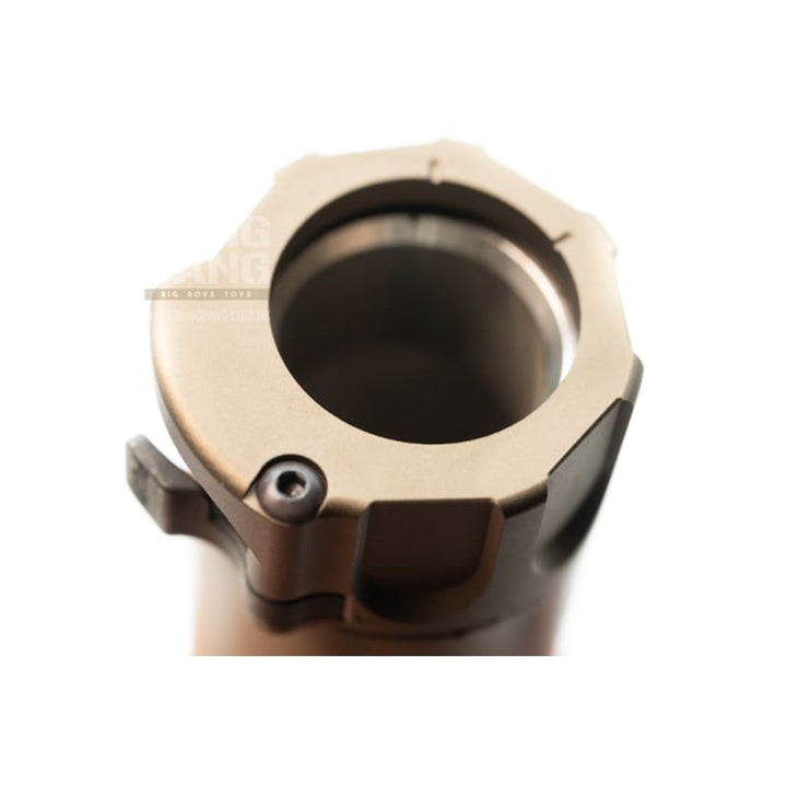 HAO's Warden Cerakoted Airsoft Blast Diffuser (only can use HAO/SF Flash Hider) - Tan - Bang Bang Airsoft