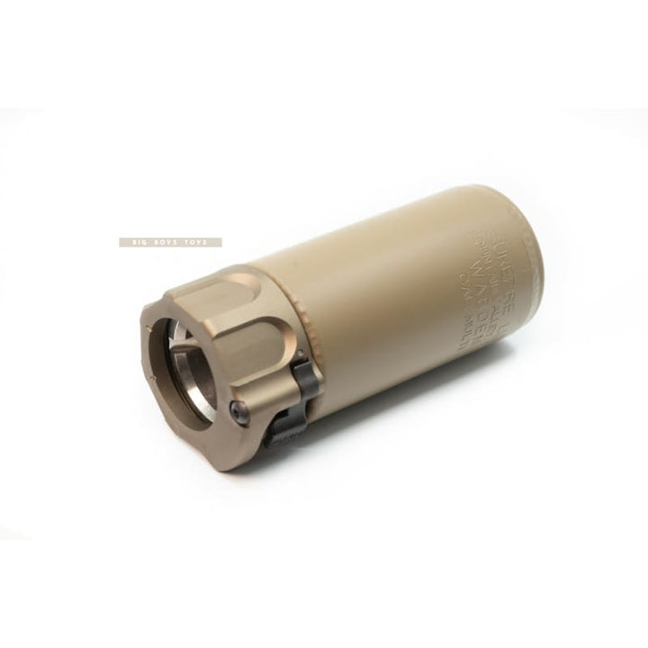 HAO's Warden Cerakoted Airsoft Blast Diffuser (only can use HAO/SF Flash Hider) - Tan - Bang Bang Airsoft