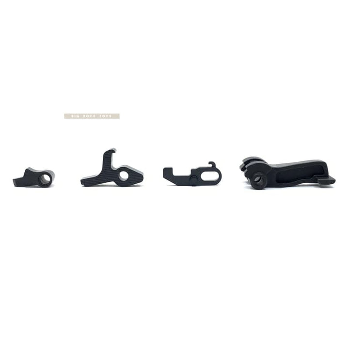 Hephaestus CNC Steel Fire Control Parts Set (Firing Pin, Sear, Auto Lever, Hammer) for GHK AK GBB System - Bang Bang Airsoft