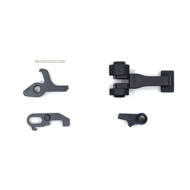 Hephaestus CNC Steel Fire Control Parts Set (Firing Pin, Sear, Auto Lever, Hammer) for GHK AK GBB System - Bang Bang Airsoft