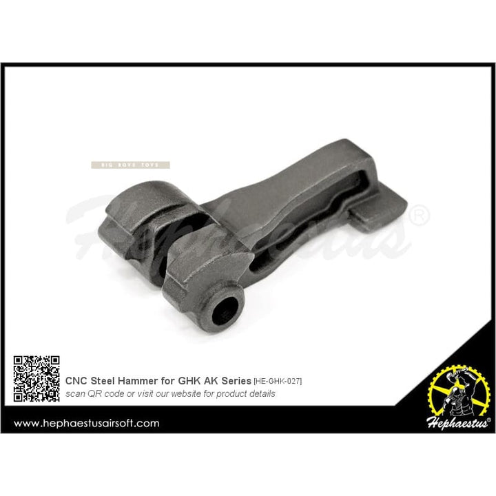 Hephaestus CNC Steel Hammer for GHK AK GBB Series - Bang Bang Airsoft