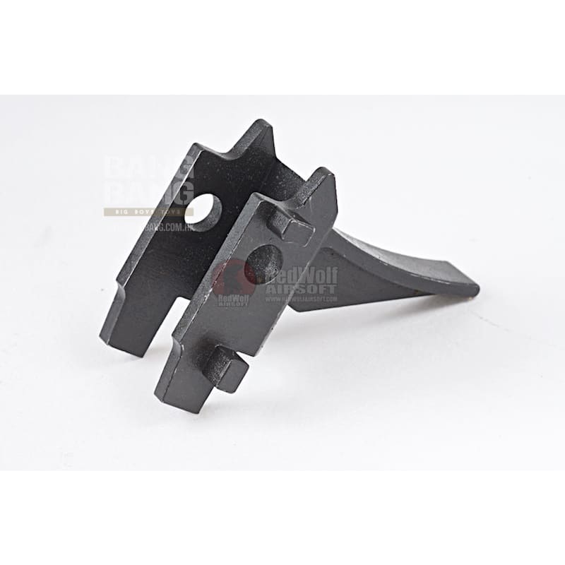 Hephaestus CNC Steel Trigger (Type A - Black) for GHK AK GBB Series - Bang Bang Airsoft