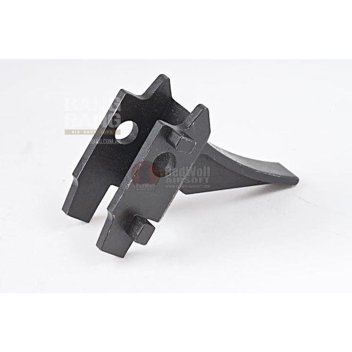 Hephaestus CNC Steel Trigger (Type A - Black) for GHK AK GBB Series - Bang Bang Airsoft
