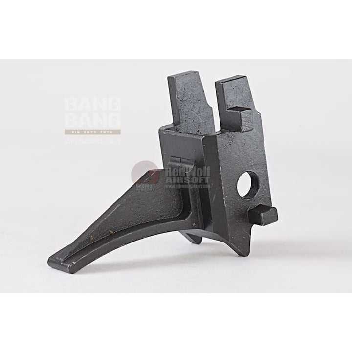 Hephaestus CNC Steel Trigger (Type A - Black) for GHK AK GBB Series - Bang Bang Airsoft