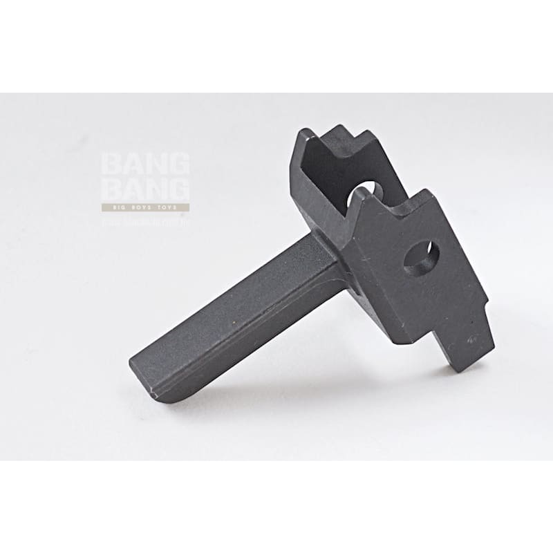 Hephaestus CNC Steel Trigger (Type B - Black) for GHK AK GBB Series - Bang Bang Airsoft