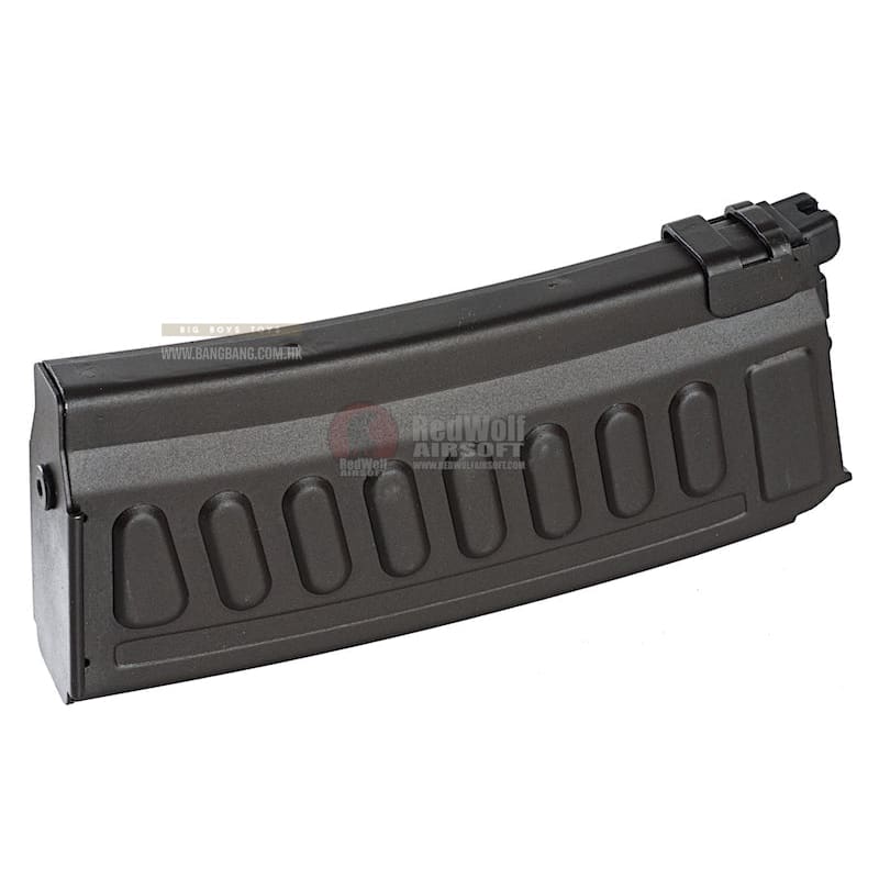 Hephaestus Custom 30 rds Gas Magazine (Compact Type) for HTS - 14 / GHK AK Series - Black - Bang Bang Airsoft
