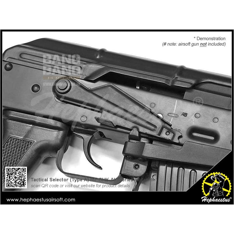 Hephaestus tactical selector (type a) for ghk ak series gbb