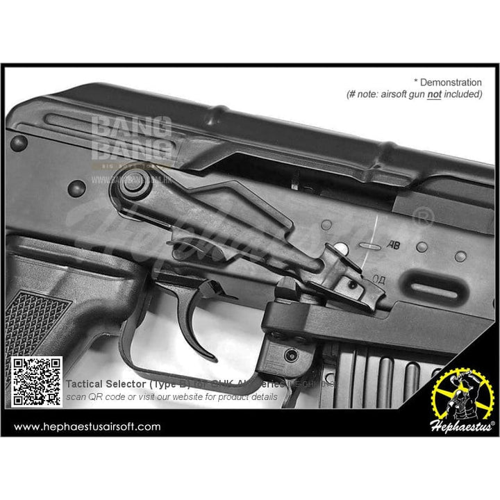 Hephaestus Tactical Selector (Type B) for GHK AK Series - Bang Bang Airsoft
