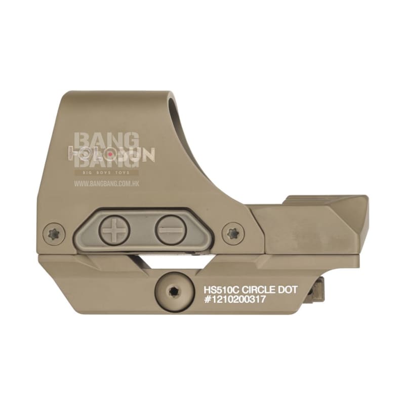 Holosun HS510C Reflex Circle Dot Sight - FDE - Bang Bang Airsoft
