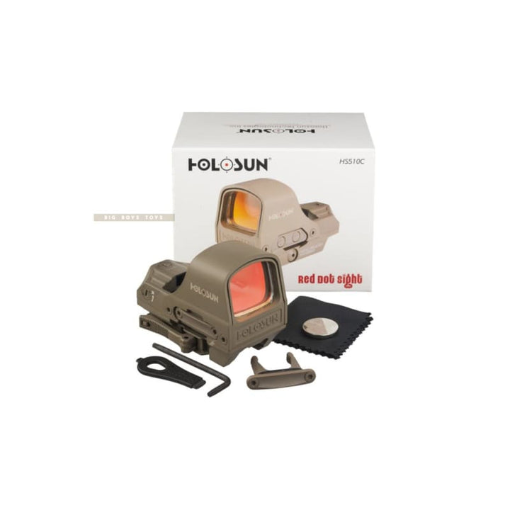 Holosun HS510C Reflex Circle Dot Sight - FDE - Bang Bang Airsoft