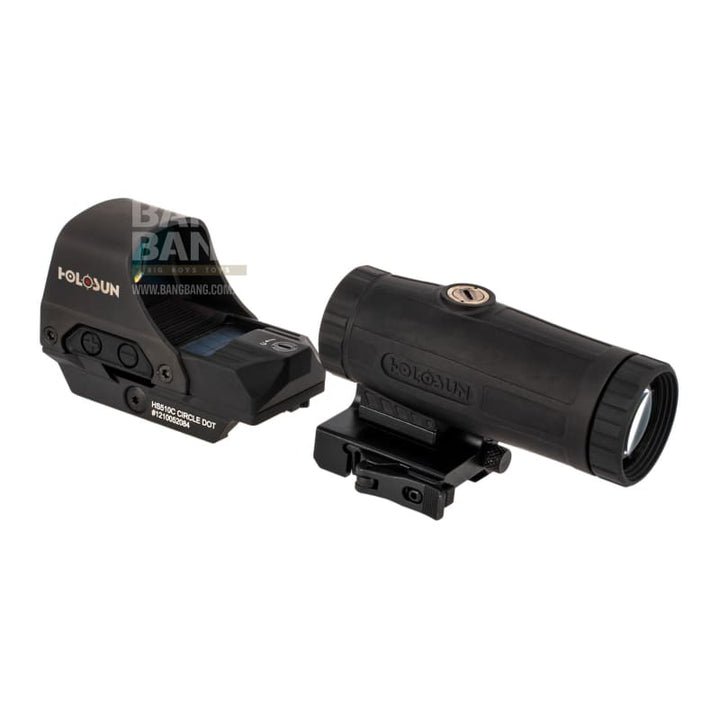 Holosun HS510C Reflex Circle Dot Sight w/ HM3X (3x Magnifier) - Bang Bang Airsoft