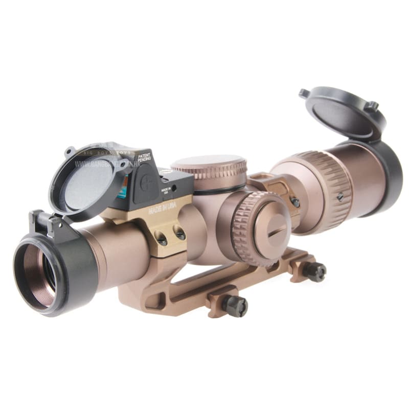 HOLY WARRIOR HWOCAG HD 1 - 6x 24 Airsoft Scope Deluxe Set w/ RMR & Plate & Mount - Bang Bang Airsoft