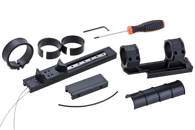 HOLY WARRIOR LPVO Scope Quick Switch Mount (1.93 inch Height, 30mm Scope Ring, Black) - Bang Bang Airsoft