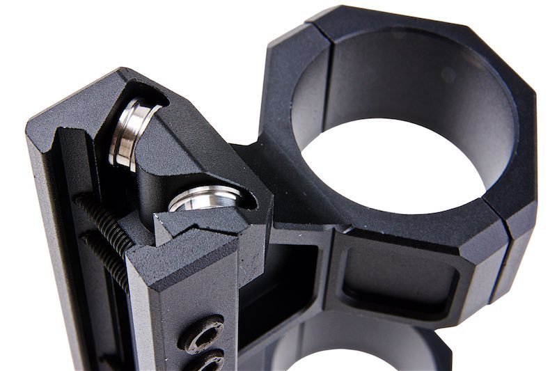 HOLY WARRIOR LPVO Scope Quick Switch Mount (1.93 inch Height, 30mm Scope Ring, Black) - Bang Bang Airsoft