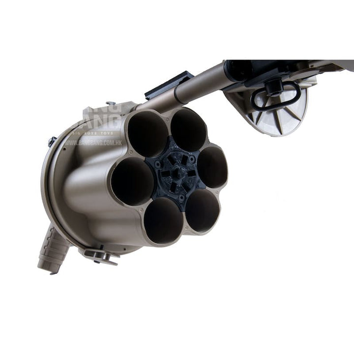 ICS - 191 MGL Grenade Launcher (Desert Tan) - Bang Bang Airsoft