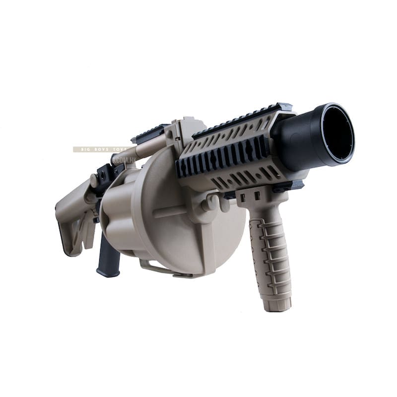 ICS - 191 MGL Grenade Launcher (Desert Tan) - Bang Bang Airsoft