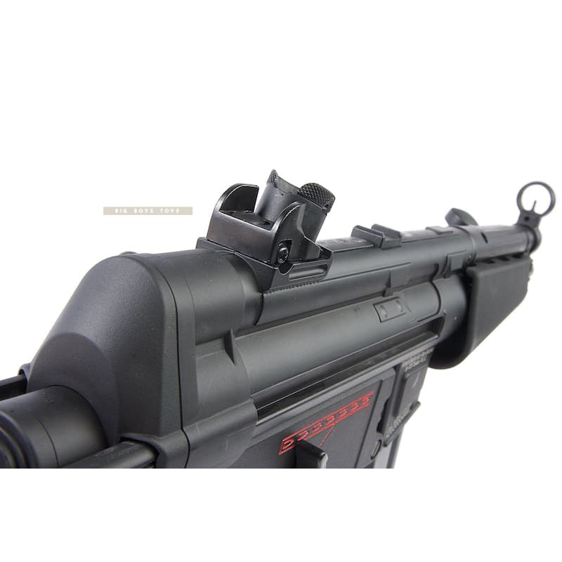 ICS CES A5 Retractable Stock AEG - Black - Bang Bang Airsoft