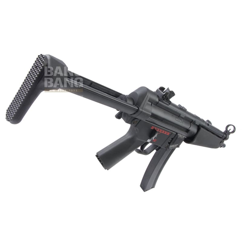 ICS CES A5 Retractable Stock AEG - Black - Bang Bang Airsoft
