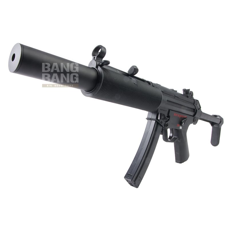 ICS CES SD6 Retractable Stock AEG - Black - Bang Bang Airsoft